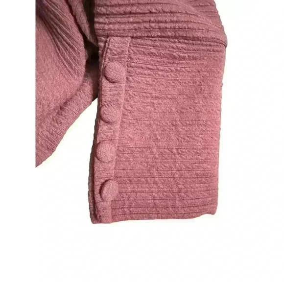 New York Laundry rose pink cowl neck pullover med WT4 - Picture 3 of 3